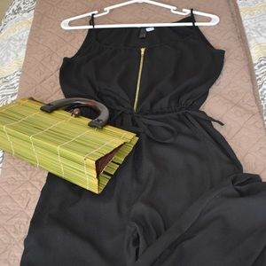 H&M | black Jumper with zipper front